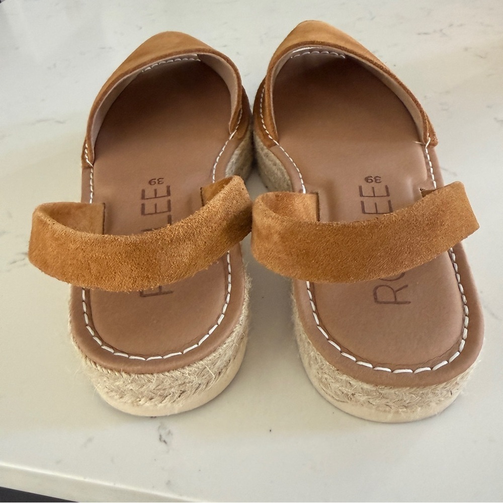 ROOLEE | faux suede espadrille platform sandal - Picture 4 of 6